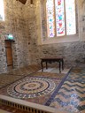 The chapel interior