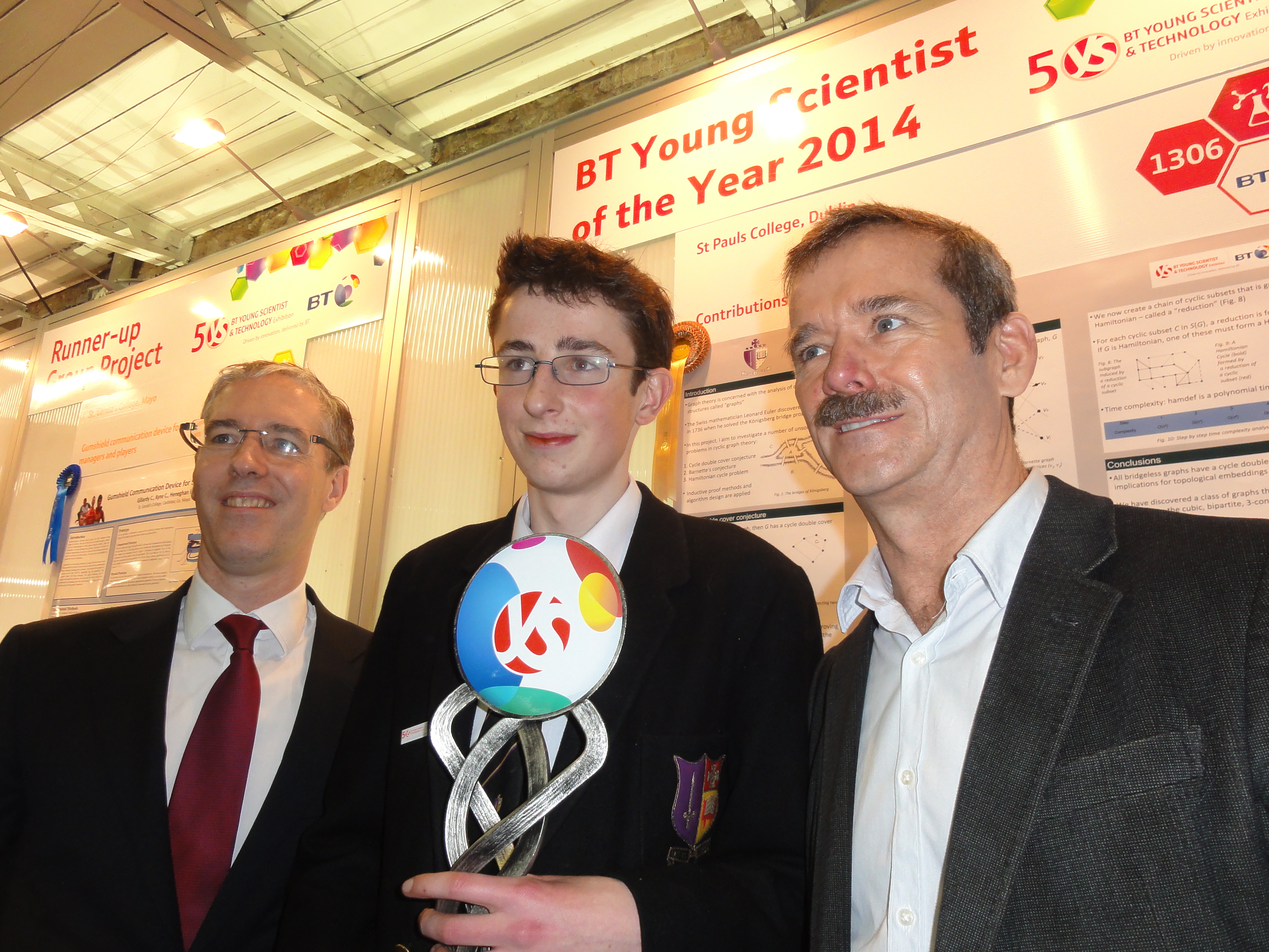 Raheny Student wins EU Contest for Young Scientists